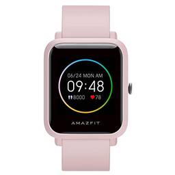 Amazfit Bip S Lite Smart Watch Fitness Tracker, 30 dias de vida útil da bateria, 1,28" sempre ligado, 14 modos esportivos,5 ATM resistente à água, para o iPhone Android (Black)