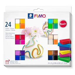 Fimo Professional Soft Polymer Clay 24/Pkg-Basic -8023C241