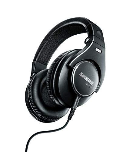 Shure Fone de ouvido de monitoramento profissional SRH840 otimizado para audição crítica e monitoramento de estúdio