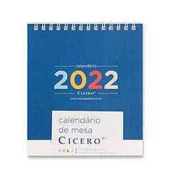 Cicero Calendário Mesa Ciceros 2022 Orla, Pequena, Colorido, 7845
