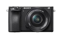 Sony Pacote de câmera digital mirrorless Alpha a6500 com LCD de 2,9 polegadas, preto (ILCE6500KIT)