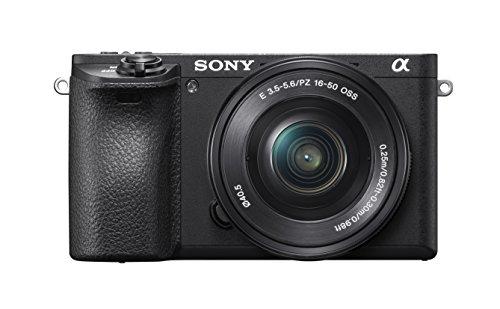 Sony Pacote de câmera digital mirrorless Alpha a6500 com LCD de 2,9 polegadas, preto (ILCE6500KIT)
