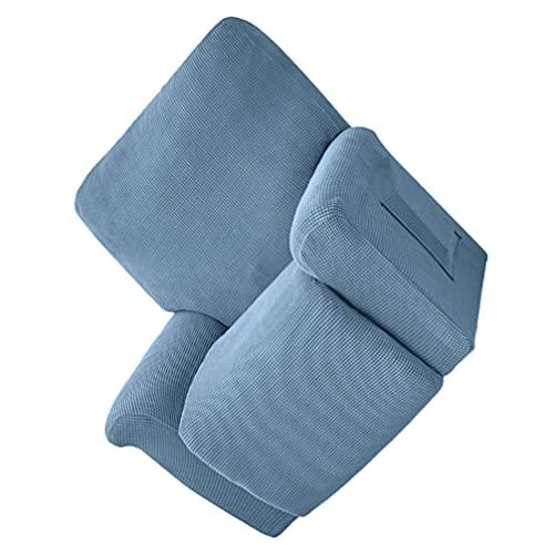 ARTIBETTER Capa de cadeira reclinável capa de sofá elástica ajustável protetor de sofá azul lavável poltrona proteger casaco para sala de estar escritório poltrona capa