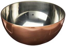 Mimo Style Preparar Tigela Bowl em Inox, Marrom (Bronze), 24 cm, 4 L
