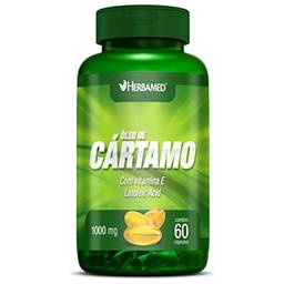 Oleo de Cartamo com Vitamina E - 60 Cápsulas - Herbamed, Herbamed