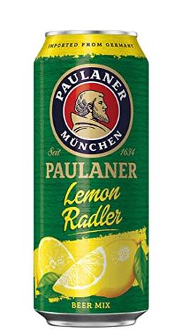 Cerveja Paulaner, Lemon Radler, Lata, 500ml 1un