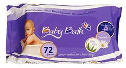 Lenços Umedecidos (72 Unidades), Baby Bath, Branco