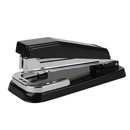 Grampeador de mesa STOBOK grampeador rotativo 360 graus 360 graus suprimentos de papelaria (preto)