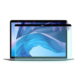 Protetor de tela magnético com bloqueio de luz azul Filme anti-UV Filme fosco anti-reflexo compatível com Macbook Air 13 '' (2018-2020) Macbook Air 13"(2018-2020)