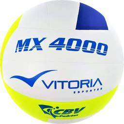 Vitoria Esportes MX 4000, Bola De Volei Adulto Unissex, Branco (White), Oficial