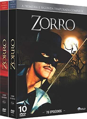 Zorro 1ª e 2ª Temporada Completa 10 Discos