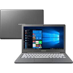 Notebook Samsung Flash F30 Intel Celeron , 4GB RAM, 64GB SSD , Tela Full HD 13.3", Windows 10 - Cinza