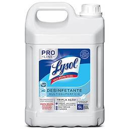 Desinfetante Líquido Lysol Pro Line Pureza do Algodão 5L, Lysol