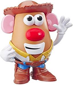Playskool Boneco Mr. Potato Head Disney Pixar Toy Story 14 cm - Figura Batata Woody - E3727 - Hasbro, Multicolorido