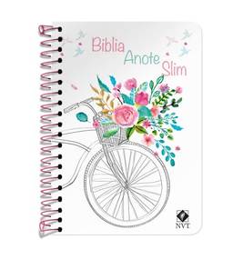 Bíblia Anote NVT Slim espiral - Bike: Série Slim