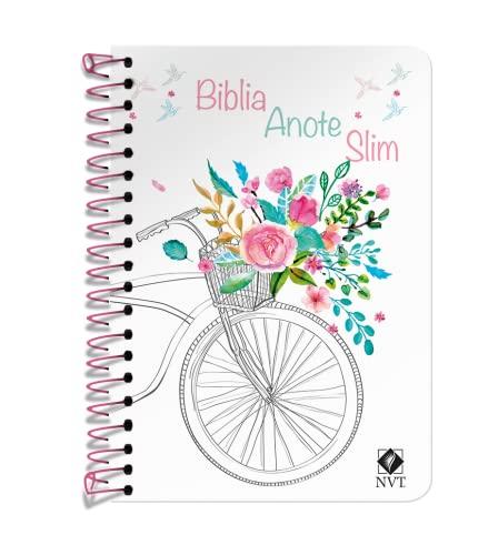 Bíblia Anote NVT Slim espiral - Bike: Série Slim