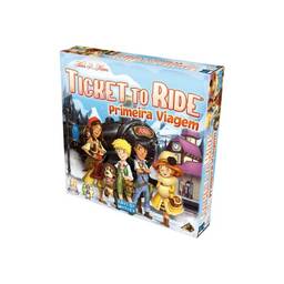 Galápagos, Ticket to Ride: Primeira Viagem, Jogo de Tabuleiro para Crianças, 2 a 4 jogadores, 15 - 30 min