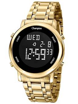 Relógio Digital Champion Feminino Dourado