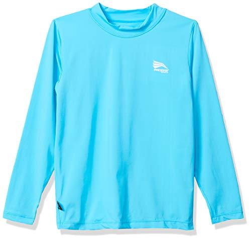 PROGNE SPORTS UV3001 Camisa Termica para Atividades ao Ar Livre, P, Azul