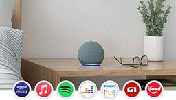Novo Echo Dot (4ª Geração): Smart Speaker com Alexa - Cor Azul