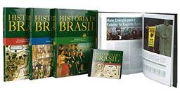 Coleção História Do Brasil Barsa 4 Livros e CD Interativo