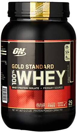 Optimun Nutrition, WHEY, Gold Standard, 2,00 LBS (907G) - Chocolate