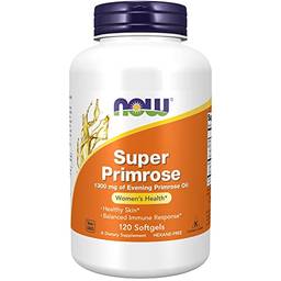 NOW Foods - Super Prímula 1300 mg. - 120 Cápsulas gelatinosas