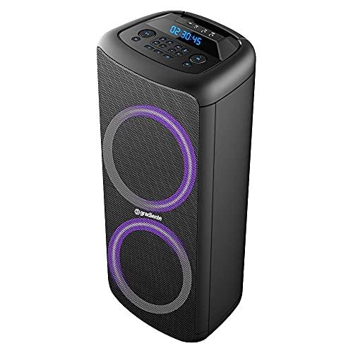 Caixa de Som Drum Bass 1000W Bluetooth Bateria 2 W10" + 1 T2" Extreme Colors GCA203