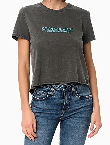 Camiseta básica south beach,Calvin Klein,Cinza,Feminino,P