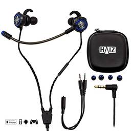 Fone de Ouvido Headset Gamer In Ear Celular Haiz HZ-X5 (Azul)