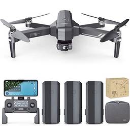 Drone SJRC F11s 4K PRO RC com câmera 4K Gimbal de 2 eixos 5G Wifi FPV GPS Quadcopter 3000m Distância de controle com bolsa de armazenamento 3 bateria Drone SJRC,Drone RC,Drone RC com Câmera,Drone RC Dobrável,Drone GPS RC Black