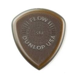 Jim Dunlop Palhetas de guitarra Flow Jumbo 3,0 mm (547P3.0)