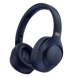Fone de Ouvido Bluetooth QCY H3 ANC, Cancelamento de Ruído Ativo Headphone Bluetooth 5.3 Headset com Microfone, Certificação Hi-Res Audio, Conexão Multipontos, 60 horas reprodução (Azul)