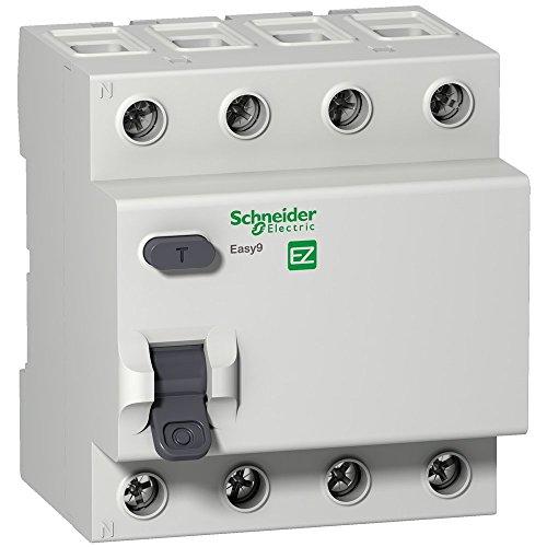 Interruptor Diferencial Residual Easy9 4p 63a 300ma Ac Easy9 Schneider Electric Branco