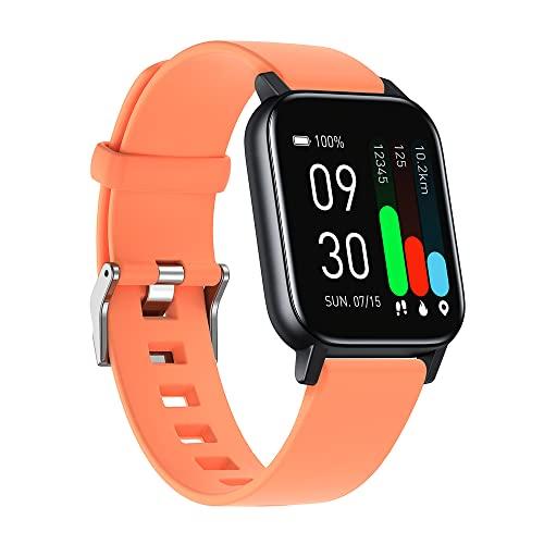 NUTOT GTS1 relógio inteligente relógio esportivo à prova d'água para todos os climas verificação de saúde 16 modos esportivos (laranja)