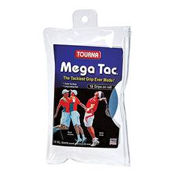 Tourna Mega Tac Extra aderente, azul, tamanho 10