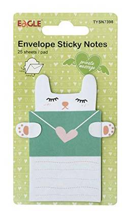 Envelope Sticky Notes