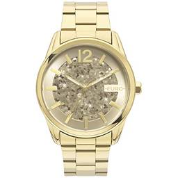 Relógio Euro Feminino Glitz Dourado - EU2033BS/4D
