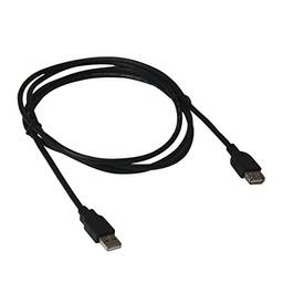 Cabo Extensor USB Plus Cable PC-USB3002 Preto - 3Metros 2.0 AM/AF