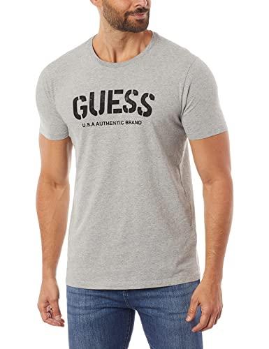 T-Shirt Usa Authentic Brand, Guess, Masculino, Cinza, GG