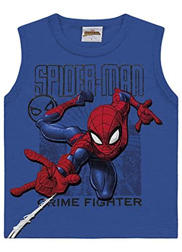 Regata Spider-Man, Meninos, Fakini, Azul, 2