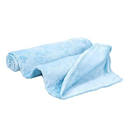 Cobertor Infantil Estrela Azul, Clingo, Azul