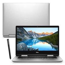 Notebook 2 em 1 Dell Inspiron i14-5491-A30S 10ª Geração Intel Core i7 8GB 256GB SSD Placa vídeo NVIDIA Full HD 14" Touch Windows 10 + Caneta