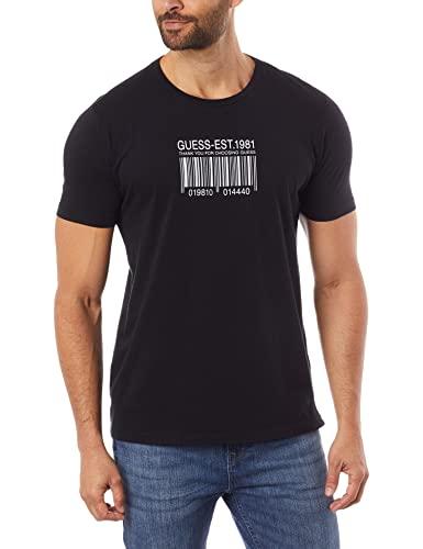 T-Shirt Silk Código De Barras, Guess, Masculino, Preto, G