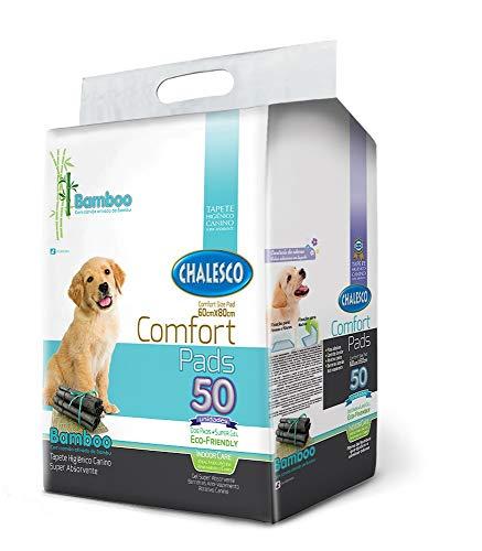 Tapete Higiênico para Cães Confort Bamboo Chalesco 50 unidades