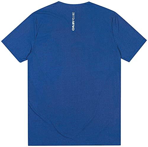 Camiseta Slim Hyper Dry Enfim Active, Azul, Masculino, GG