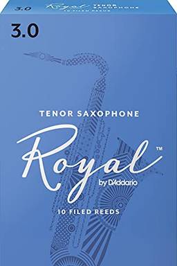 Palheta D'Addario Woodwinds Rico Royal Sax Tenor3.0 (Unidade)