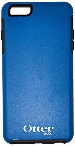 Capa Protetora Symmetry Azul com Detalhe Cinza - Iphone6 Plus, Otterbox, Capa com Proteção Completa (Carcaça+Tela), Azul/Cinza