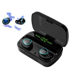 Fones de Ouvido XFTOPSE Bluetooth Sem Fio Intra-Auricular IPX7 à Prova D'água com Controle de Toque Estéreo 3D e Cancelamento Ativo de Ruídos CVC8.0 (Edição Padrão)