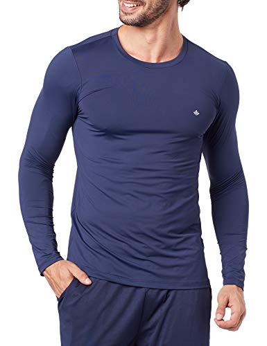 Camiseta Esportiva Muscle, Malwee Liberta, Masculino, Azul Marinho, M